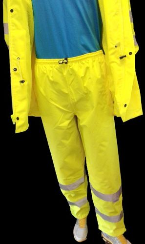 AHLBORN ANSI/ISEA 107-2015 Class 3 Type E  Lime Pants with 3M Scotchlite  Reflective Tape 3X