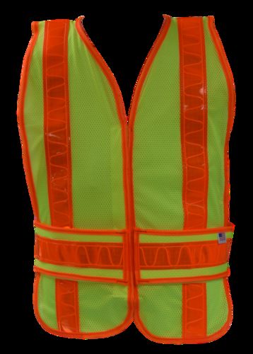 ANSI Lime Class II Safety Vest -Open Style