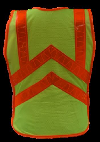 Ameri-Viz LIME ANSI VEST WITH CHEVONS AND ORAFOL REFLECTIVE | SAFETY ...