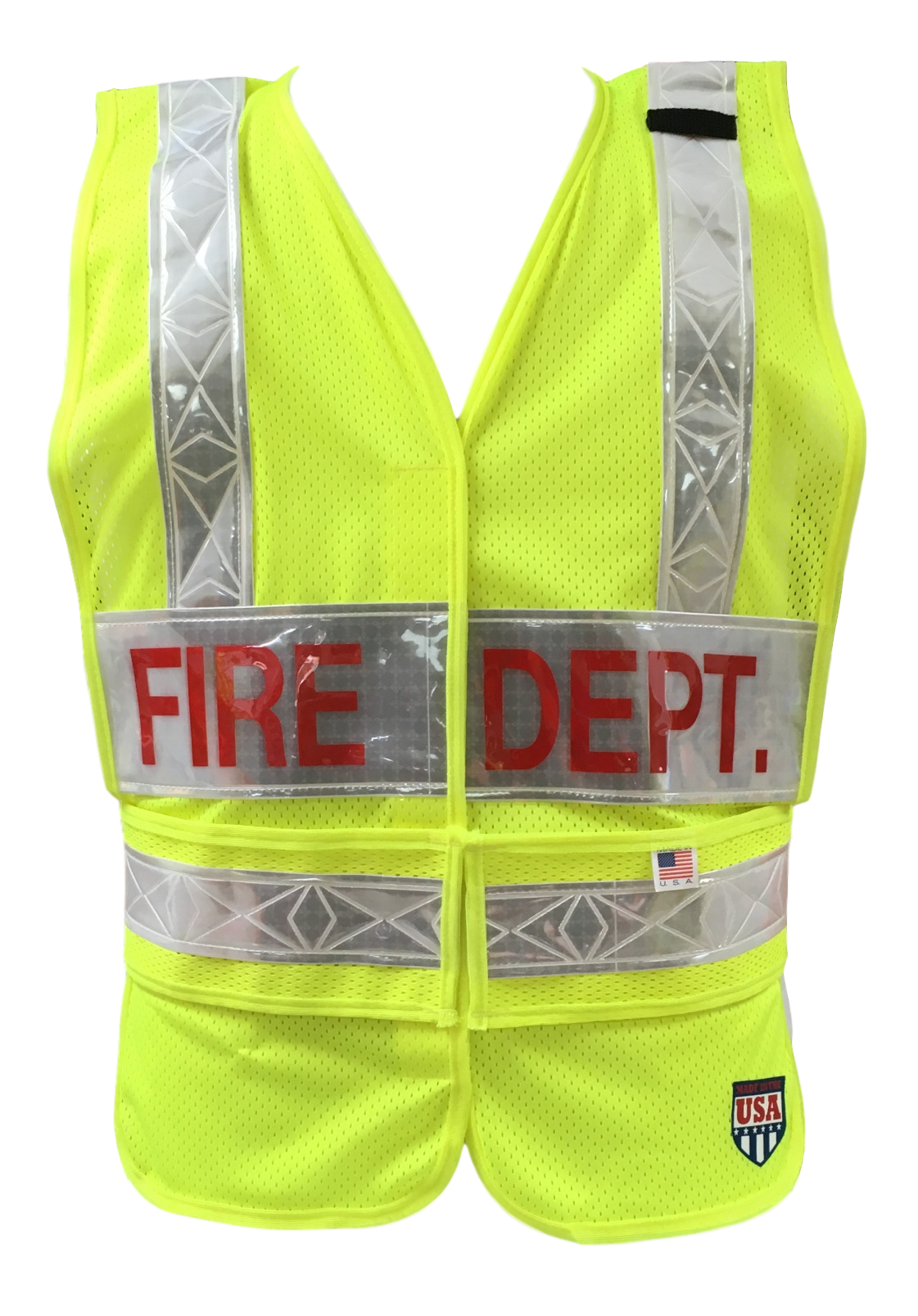 Ameri-Viz LIMEPUBLIC SAFETY VEST/2LP/HS | SAFETY APPAREL | SAFETY VEST ...